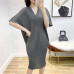 【羽生摺衣】i摺衣-日系 簡約風 Y領 短 洋裝(共二色)