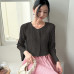 【羽生摺衣】i摺衣-韓系 小香風 蕾絲摺 小 外套 罩衫(共二色)