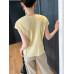 【羽生摺衣】i摺衣-日系 涼感 立體壓褶 肩摺上衣(共六色)